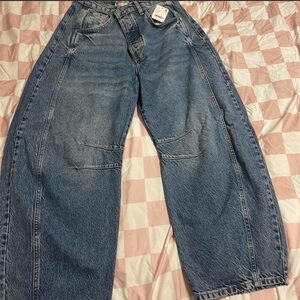 Women’s Free People Barrel Jeans